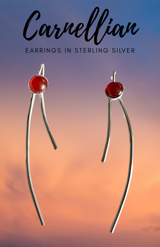 Carnellian Earrings NAMED