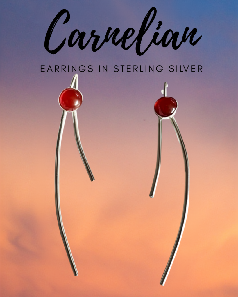 Carnellian Earrings NAMED
