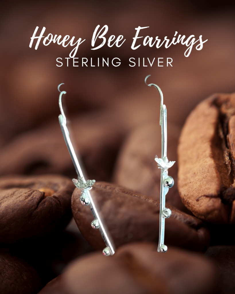 Honey Bee Earrings Instagram