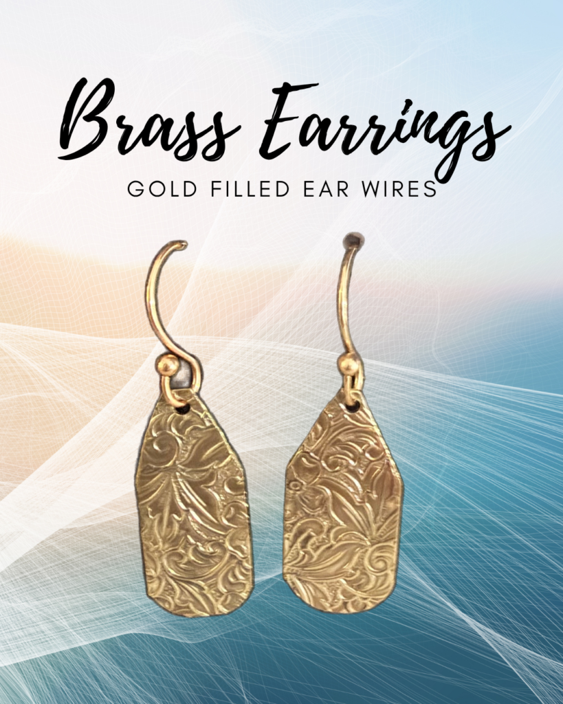 Brass Earrings Long Instagram